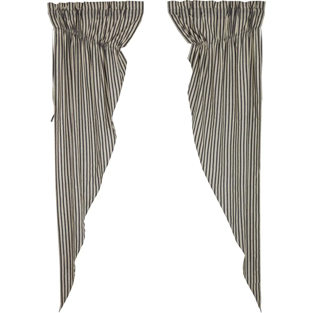 Ashmont Ticking Stripe Prairie Panel Set of 2 - Image 3